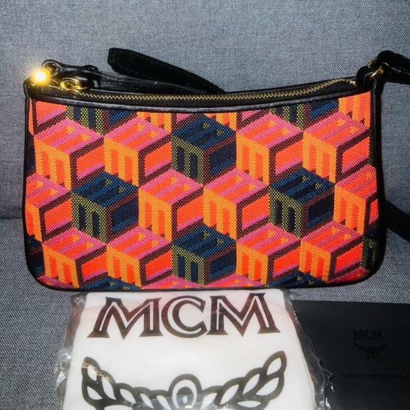 Sold-MCM Mini Cubic Monogram Bag (NWT)! - Picture 4 of 10